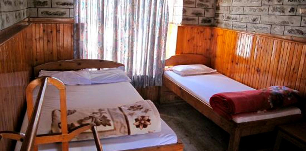 Tea House Room - Annapurna Circuit Trek