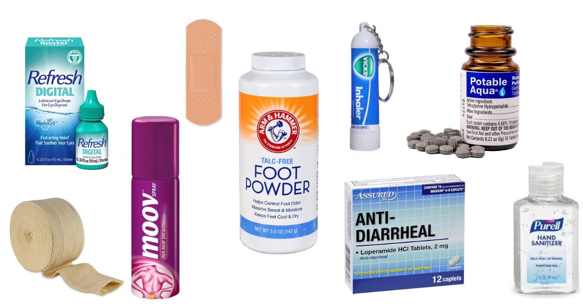 Manaslu Packing List medical items