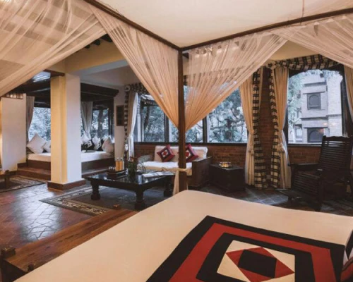 Bedroom Of Dwarikas Kathmandu