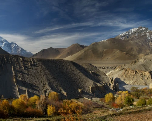Farming At Upper Mustang