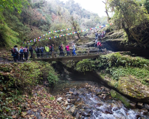 Hiking Up To Poon Hill