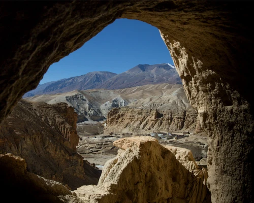 Meditation Caves At Upper Mustang