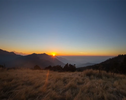 Sunrise View From Poon Hill